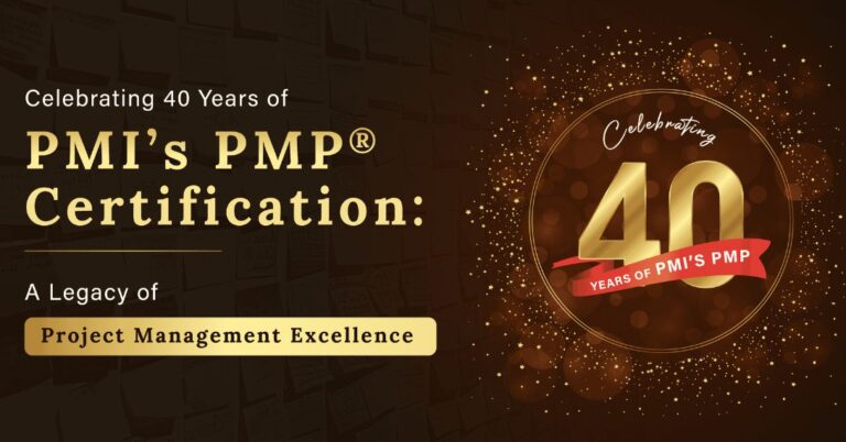 Celebrating 40 years of PMI's PMP